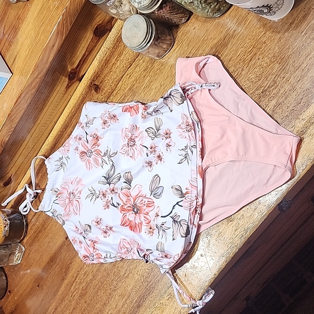 Peach Bathing Suit